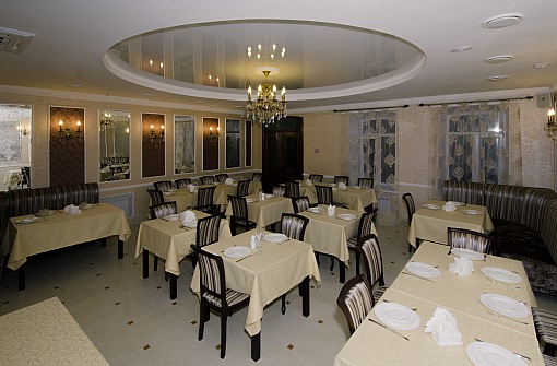 Онегин - Банкетный зал ресторана вместимостью 45-50 чел - ресторан-банкетный (конференц-зал)